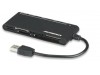 Lector / Escritor USB Externo de Tarjetas 62 en 1, Negro 